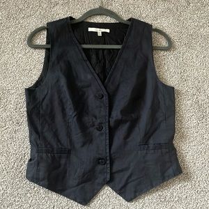Zara Linen blend vest